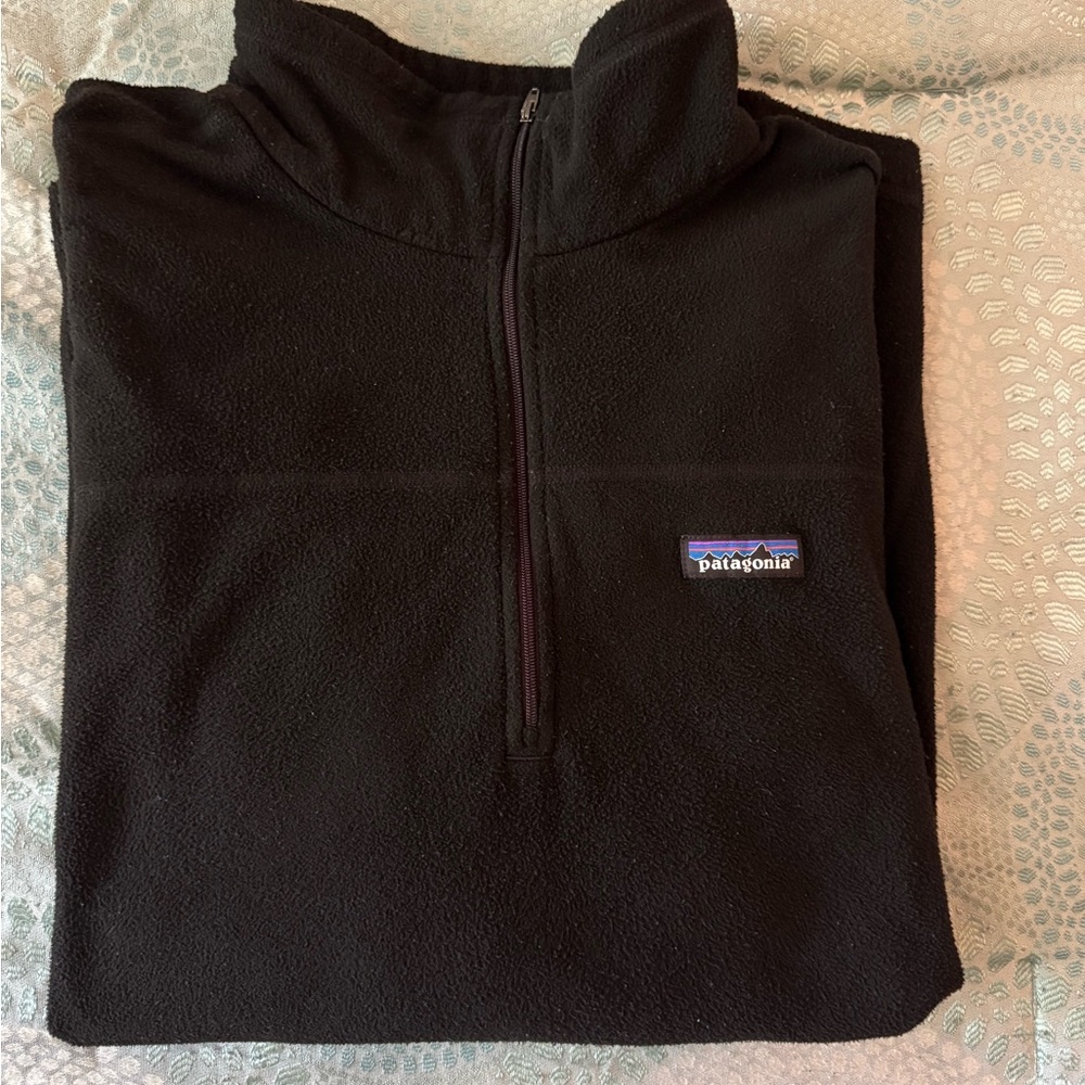 Patagonia Men’s Micro D Quarter-Zip Fleece Pullover - Picture 2 of 4